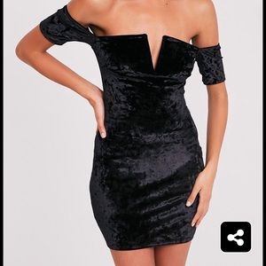 Black Velvet Dress